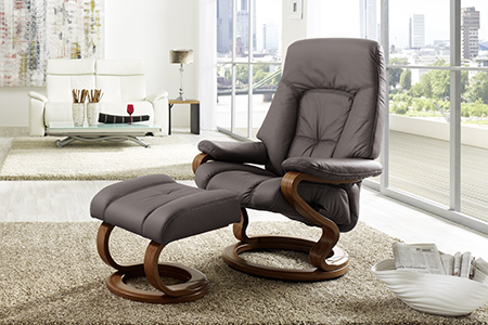 ZEROSTRESS - Gently glide back into your ideal relaxation position